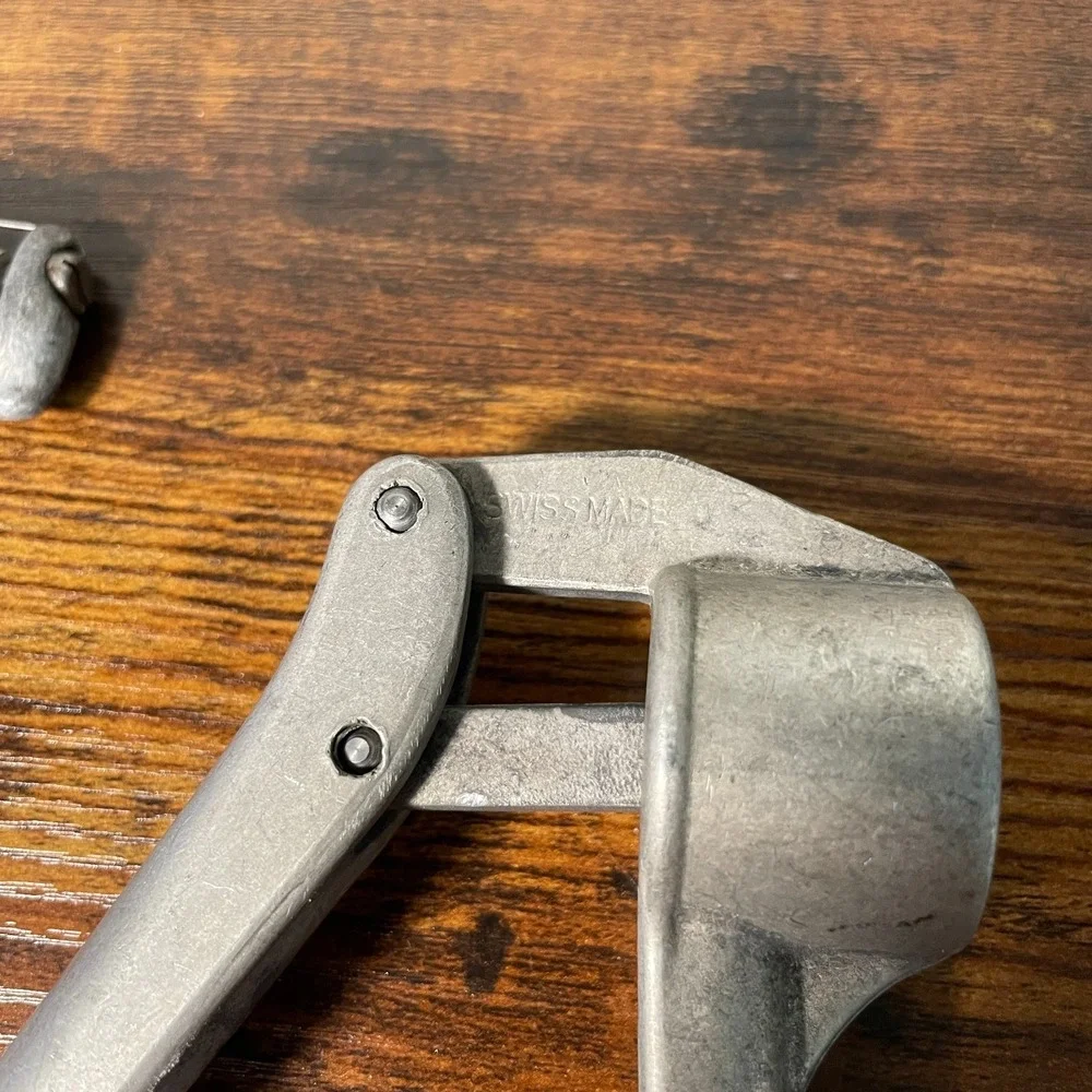 Vtg  Susi Swiss Garlic Press, Vtg CK. Taiwan Cheese Slicer Aluminum Lot